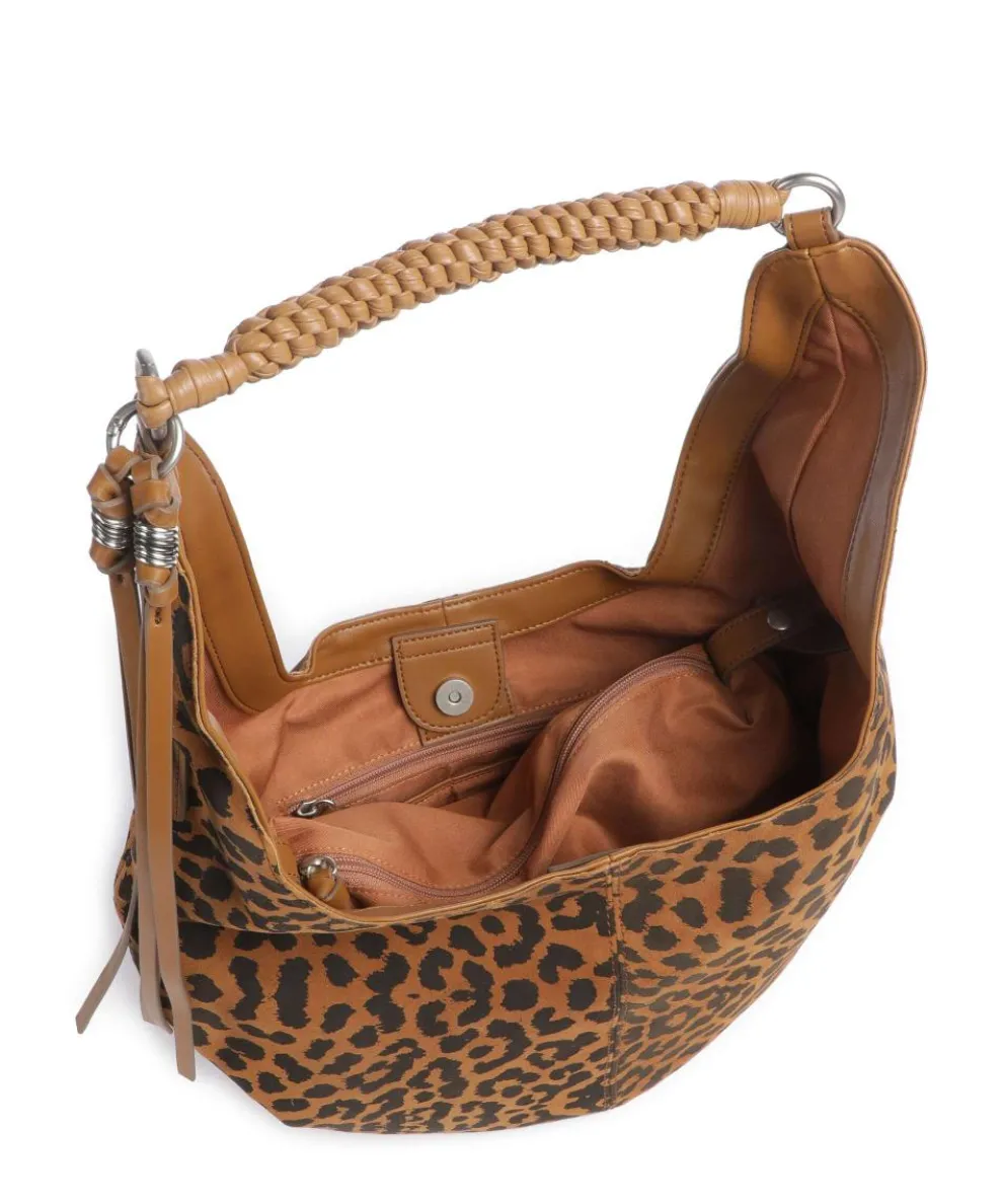 For Lovers Hobo bag sheepskin leather multicolour