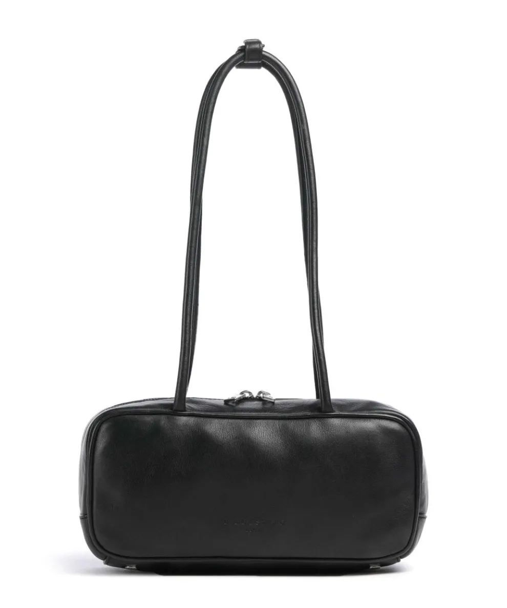 Jil Sheep Natural S Shoulder bag sheepskin leather black