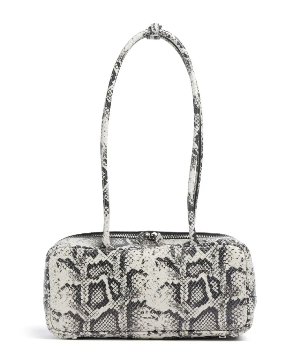 Jil Snake S Shoulder bag embossed cow leather cream