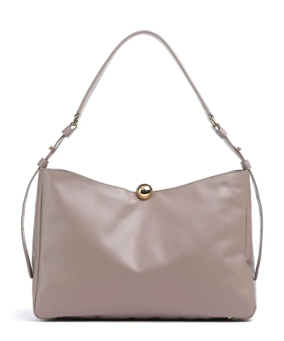 Sfera Soft L Hobo bag nappa calfskin taupe