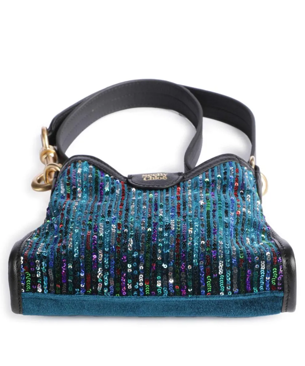 Joan Crossbody bag imitation leather, polyester, fine grain cow leather multicolour