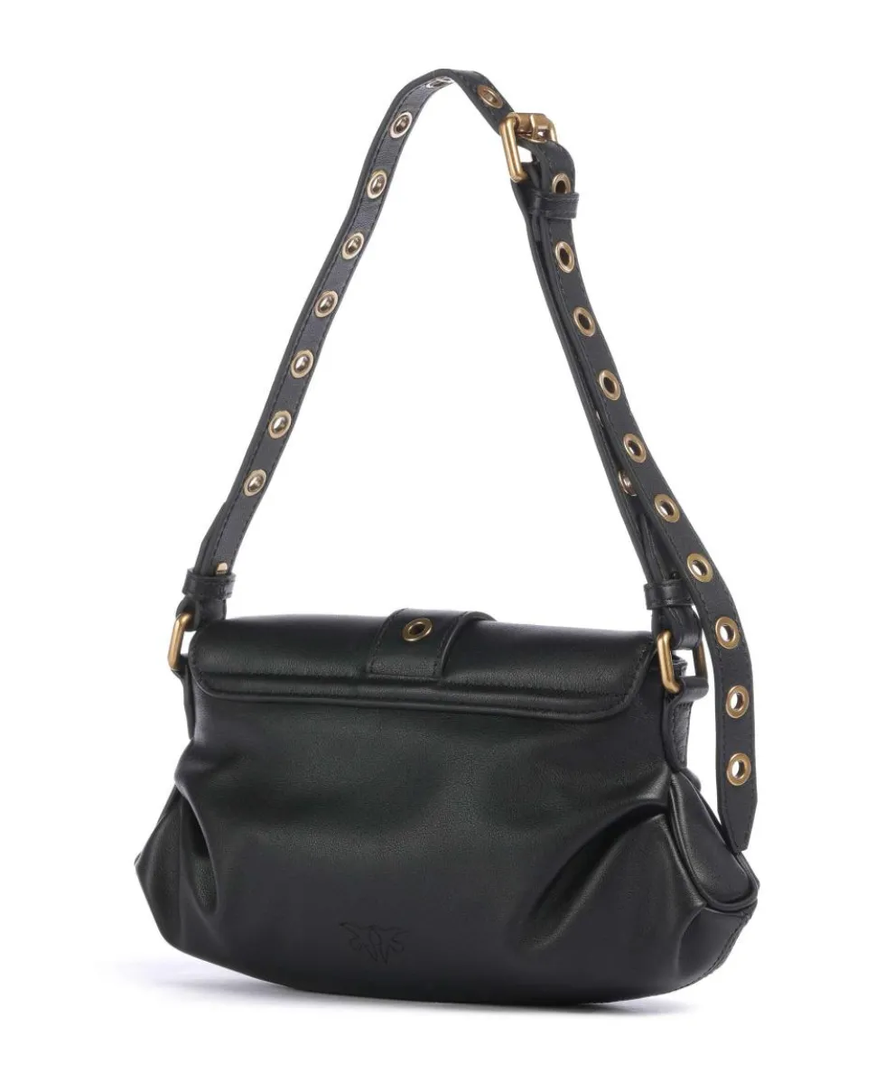 Jolene Mini Shoulder bag fine grain cow leather black