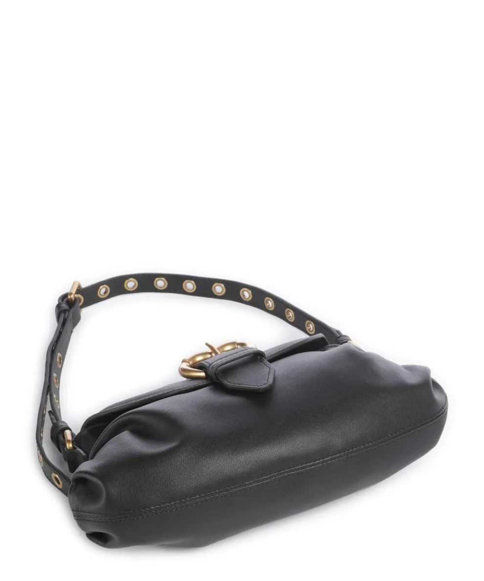 Jolene Mini Shoulder bag fine grain cow leather black