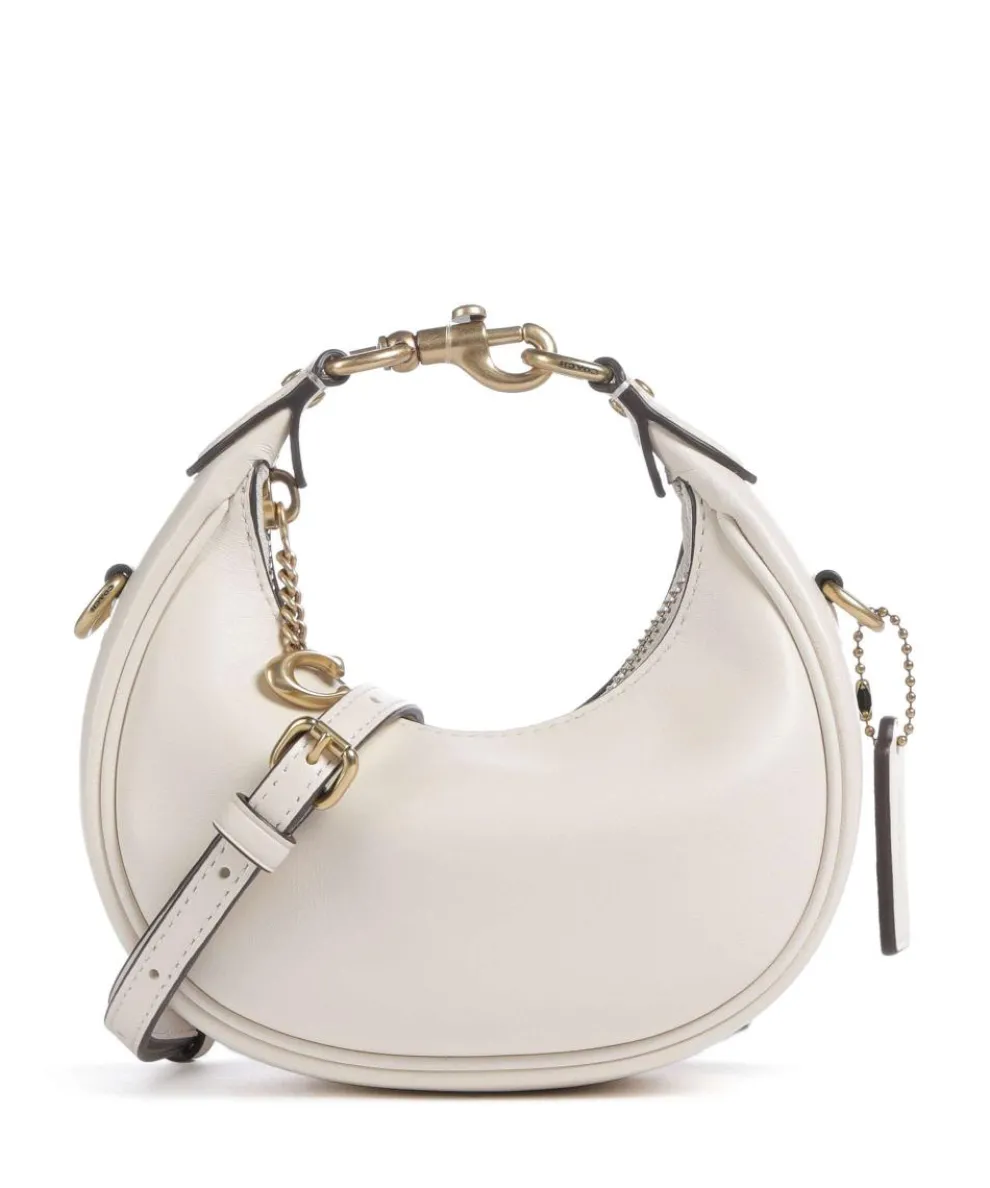 Jonie Crossbody bag fine grain leather ivory