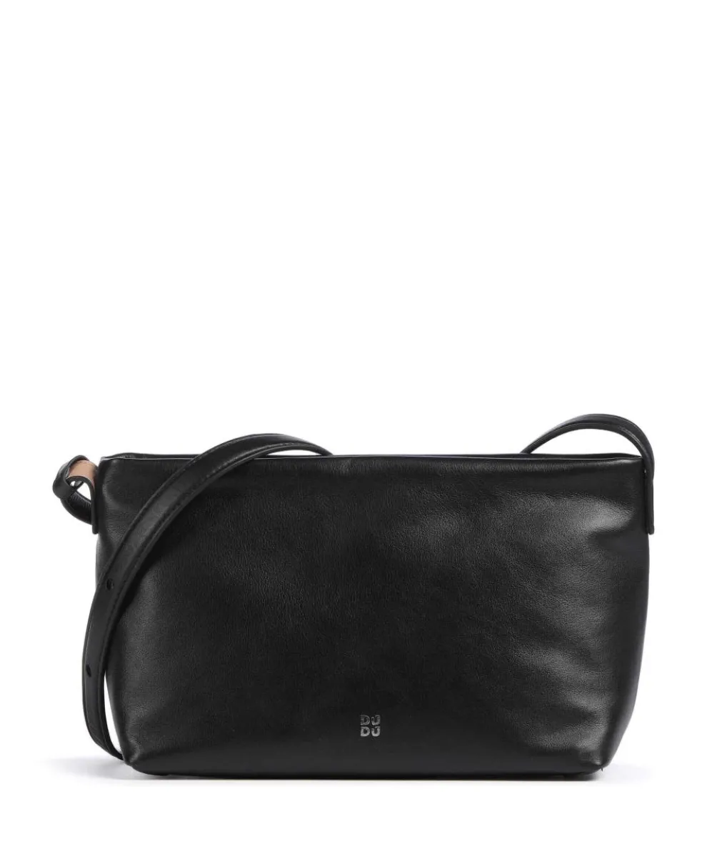 Fiji Crossbody bag softly grained calfskin black