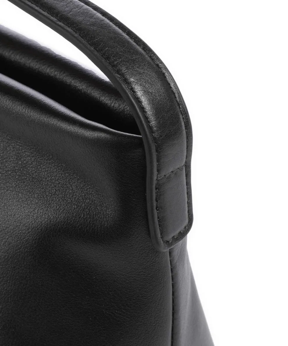 Fiji Crossbody bag softly grained calfskin black