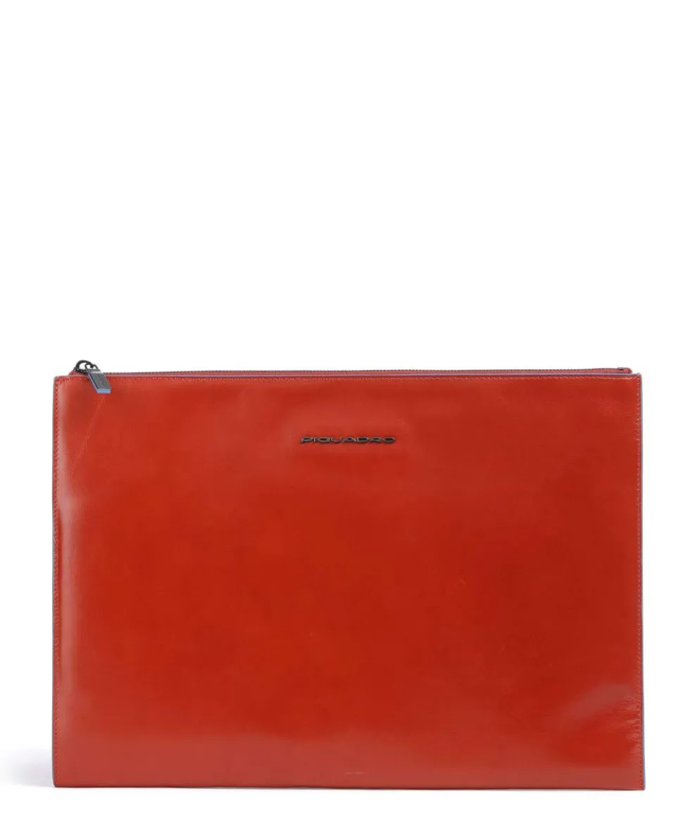 Tablet case 13″ cow leather orange