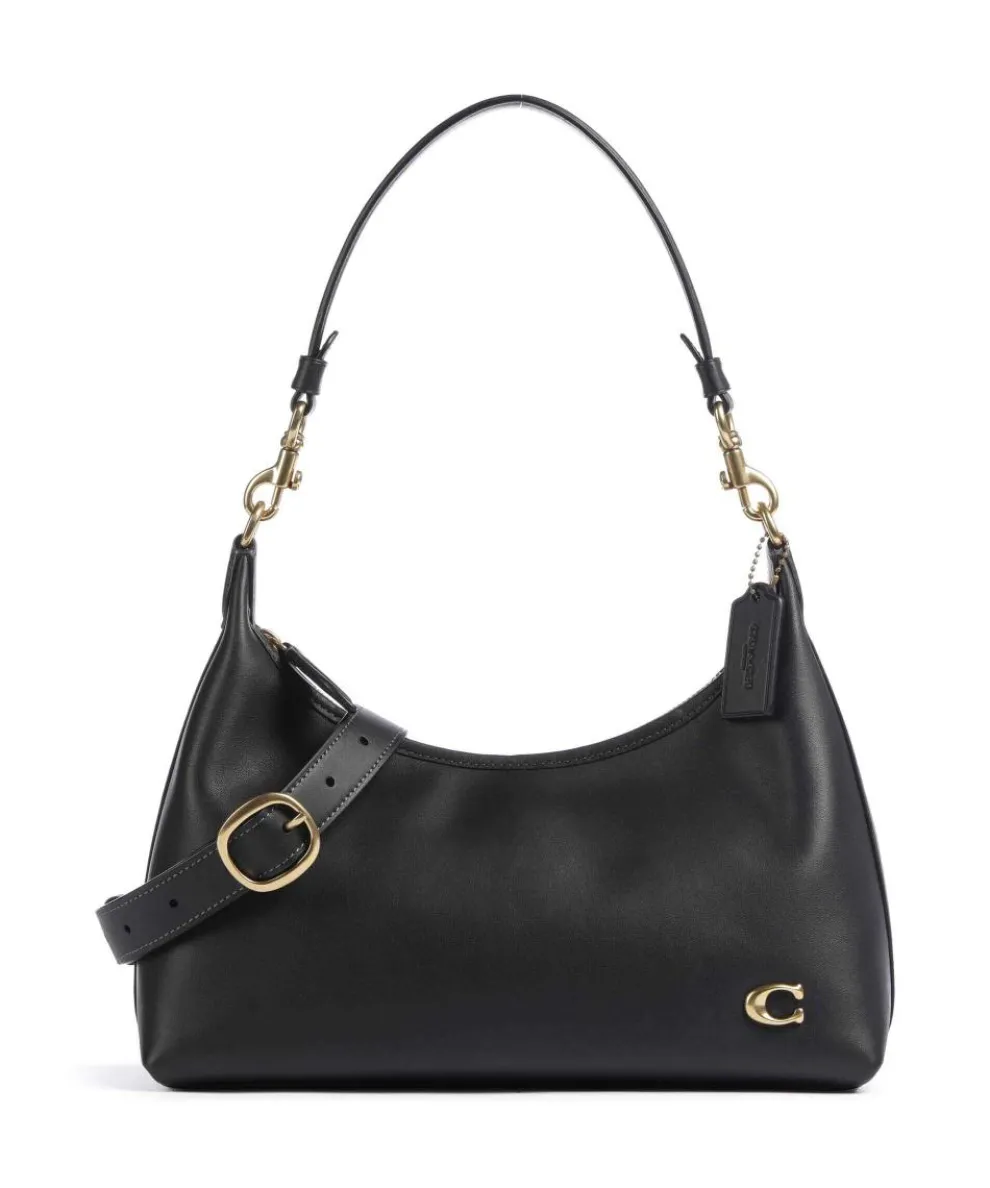 Juliet Shoulder bag fine grain leather black