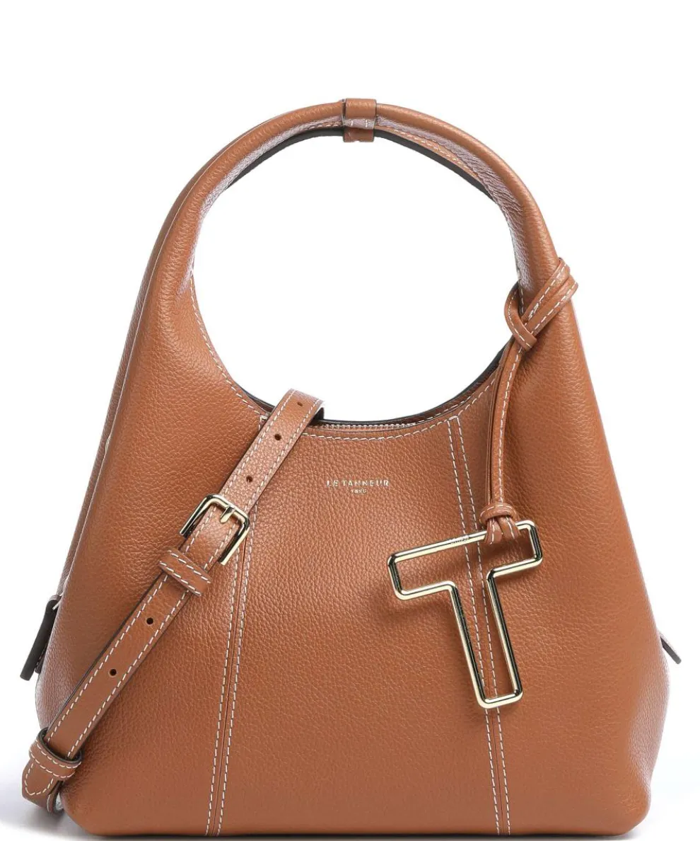 Juliette Handbag grained leather tan