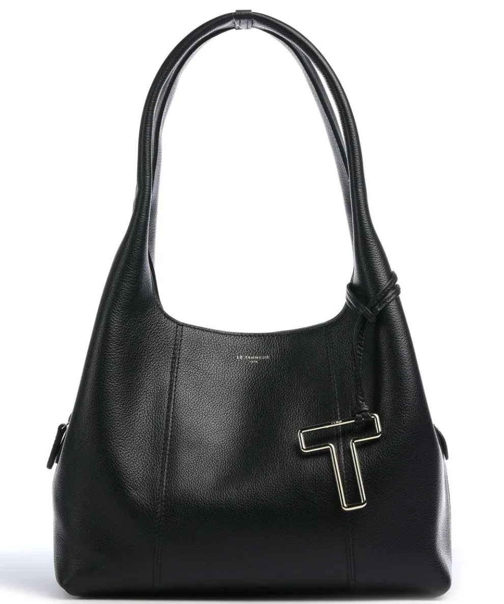 Juliette Hobo bag grained cow leather black