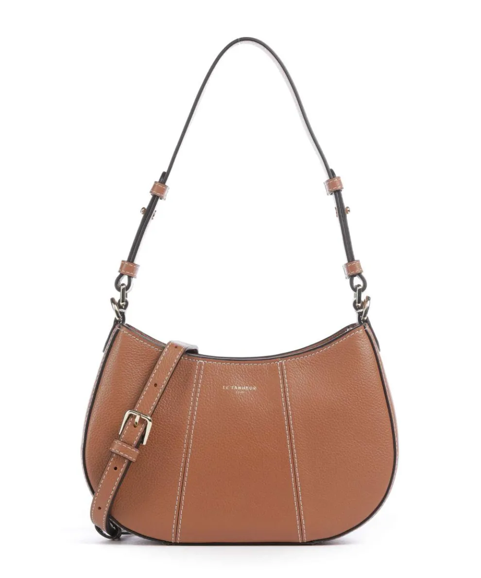 Juliette Shoulder bag grained cow leather tan
