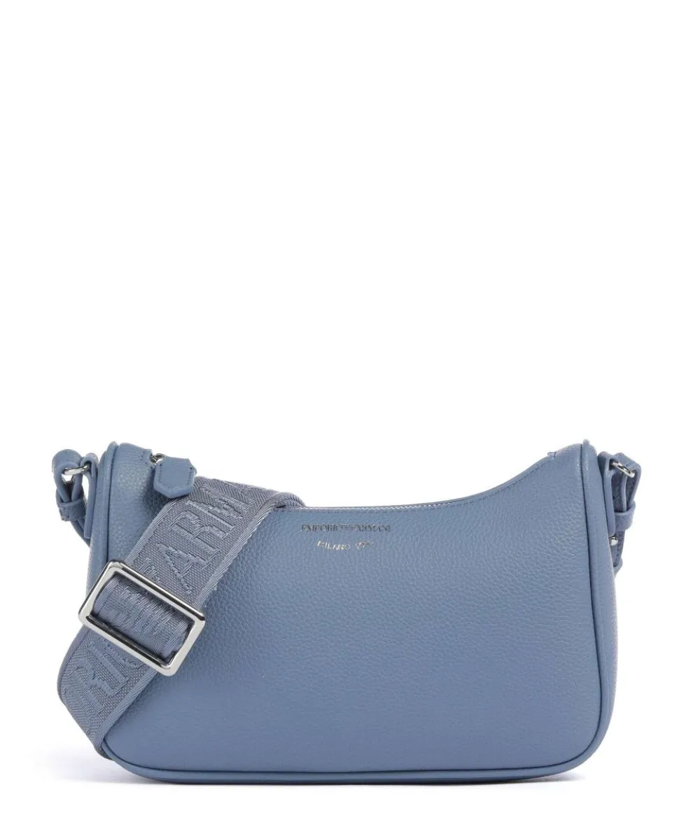 Lilly Crossbody bag imitation leather blue-grey