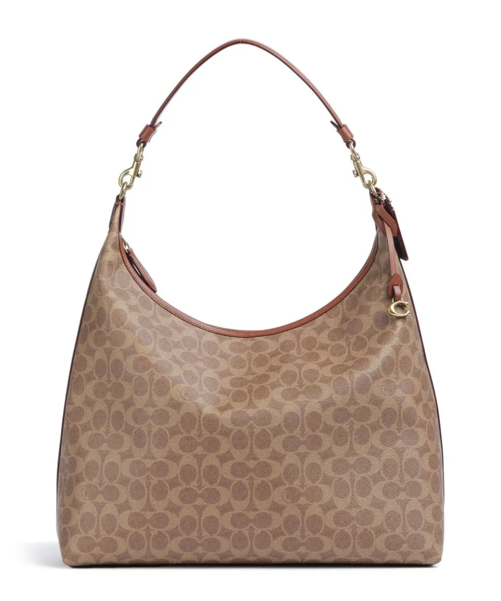 Juliet Signature 38 Hobo bag canvas brown