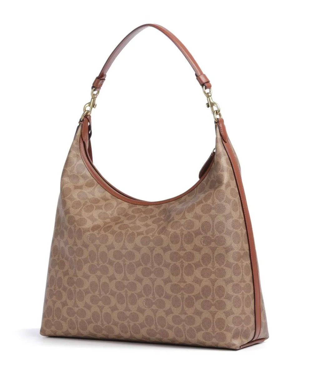 Juliet Signature 38 Hobo bag canvas brown