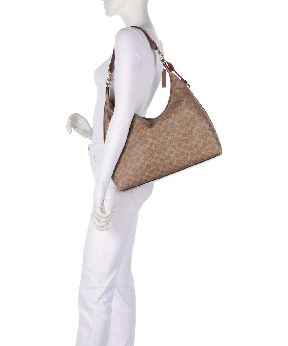 Juliet Signature 38 Hobo bag canvas brown