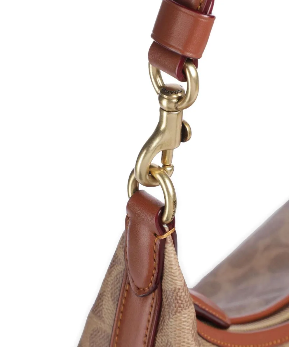 Juliet Signature 38 Hobo bag canvas brown