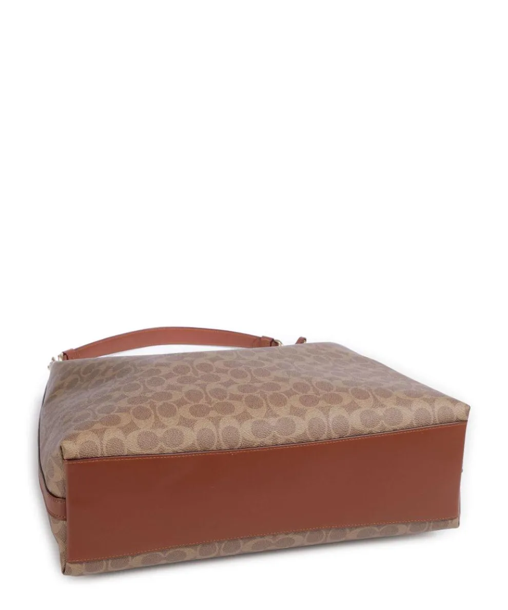 Juliet Signature 38 Hobo bag canvas brown