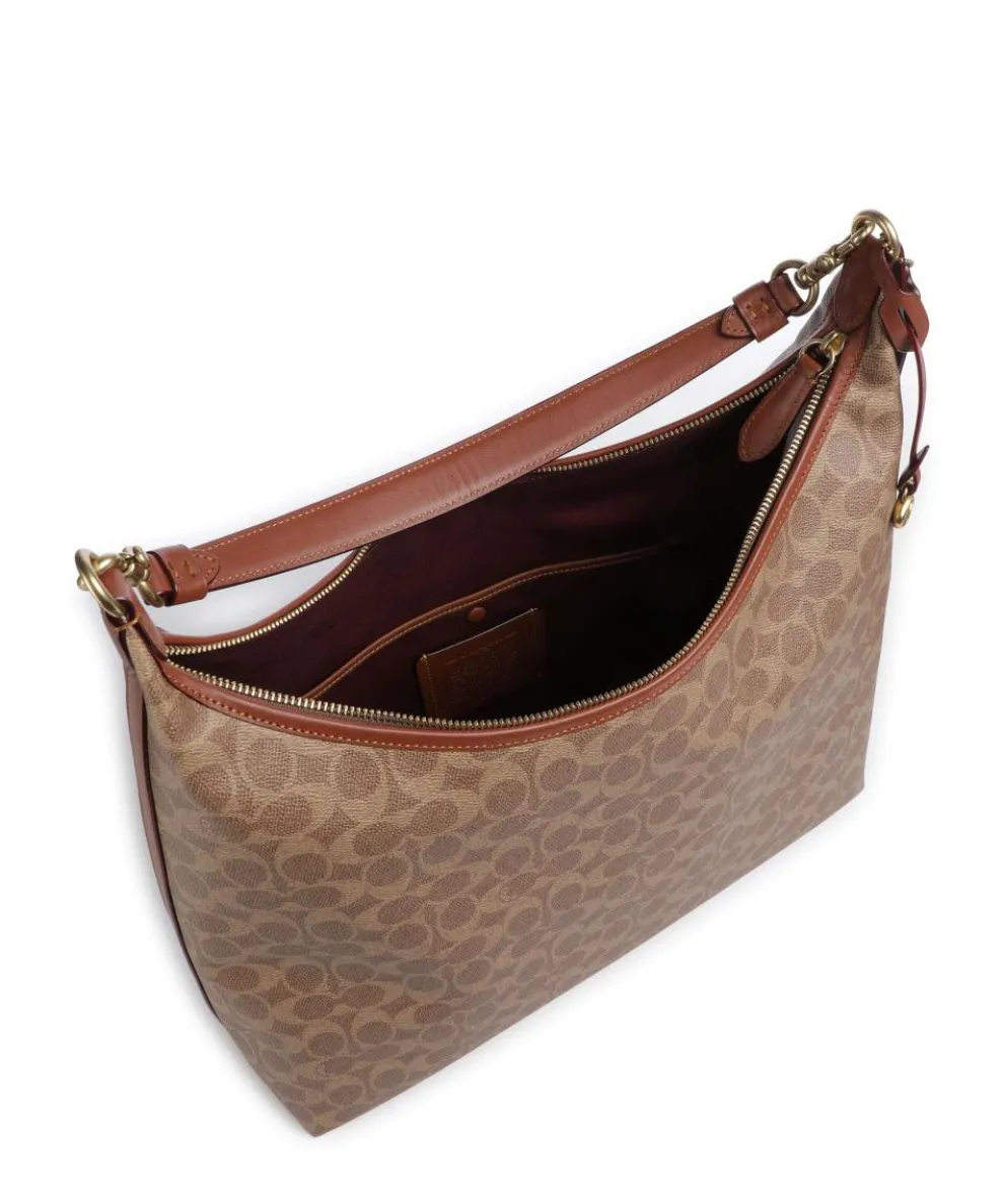 Juliet Signature 38 Hobo bag canvas brown