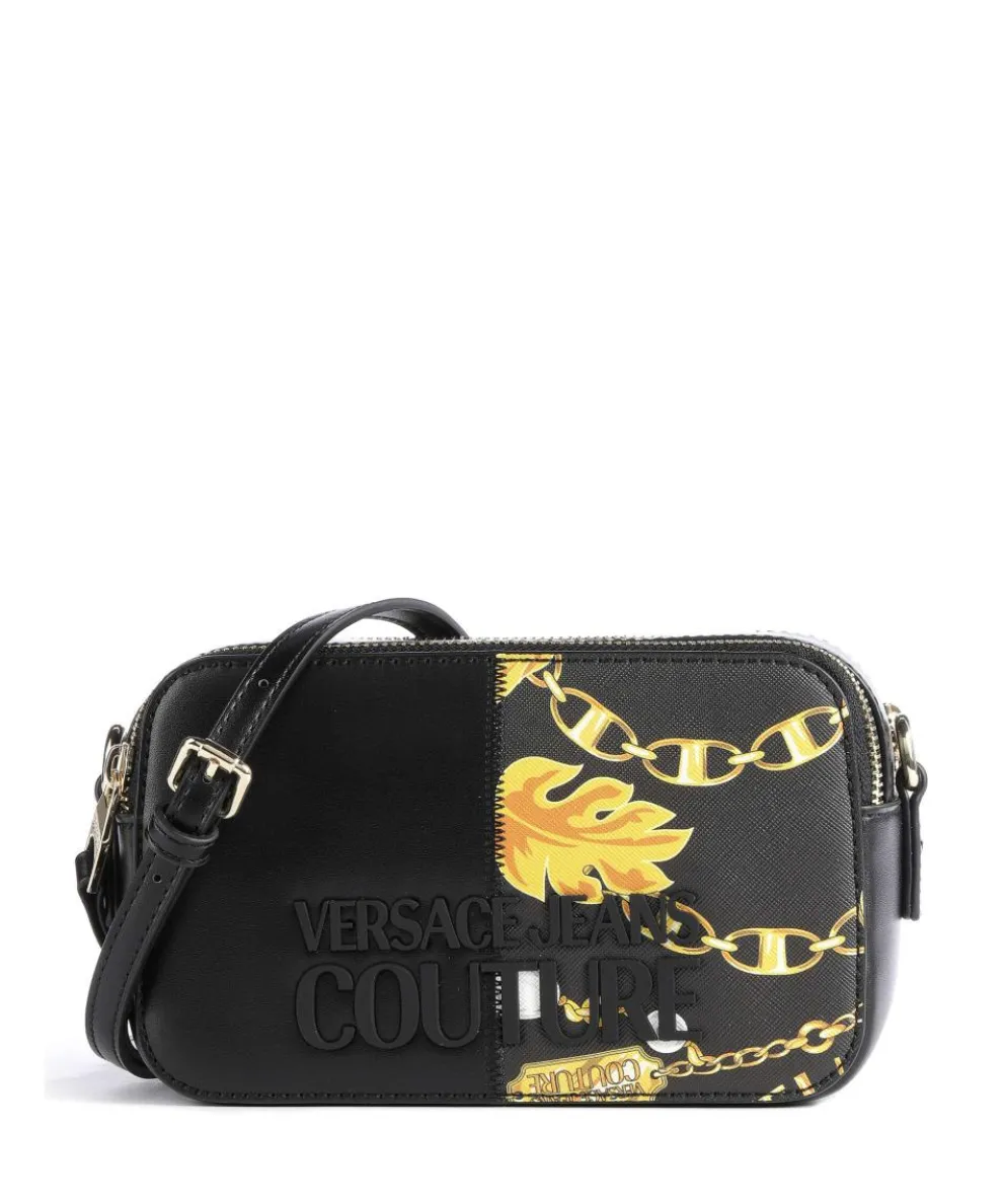 Rock Cut Crossbody bag imitation leather black