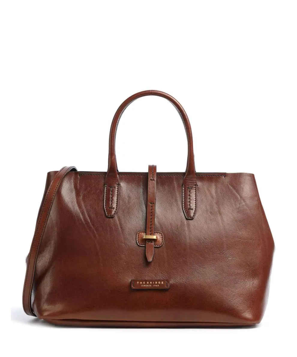Dalston Handbag smooth leather brown