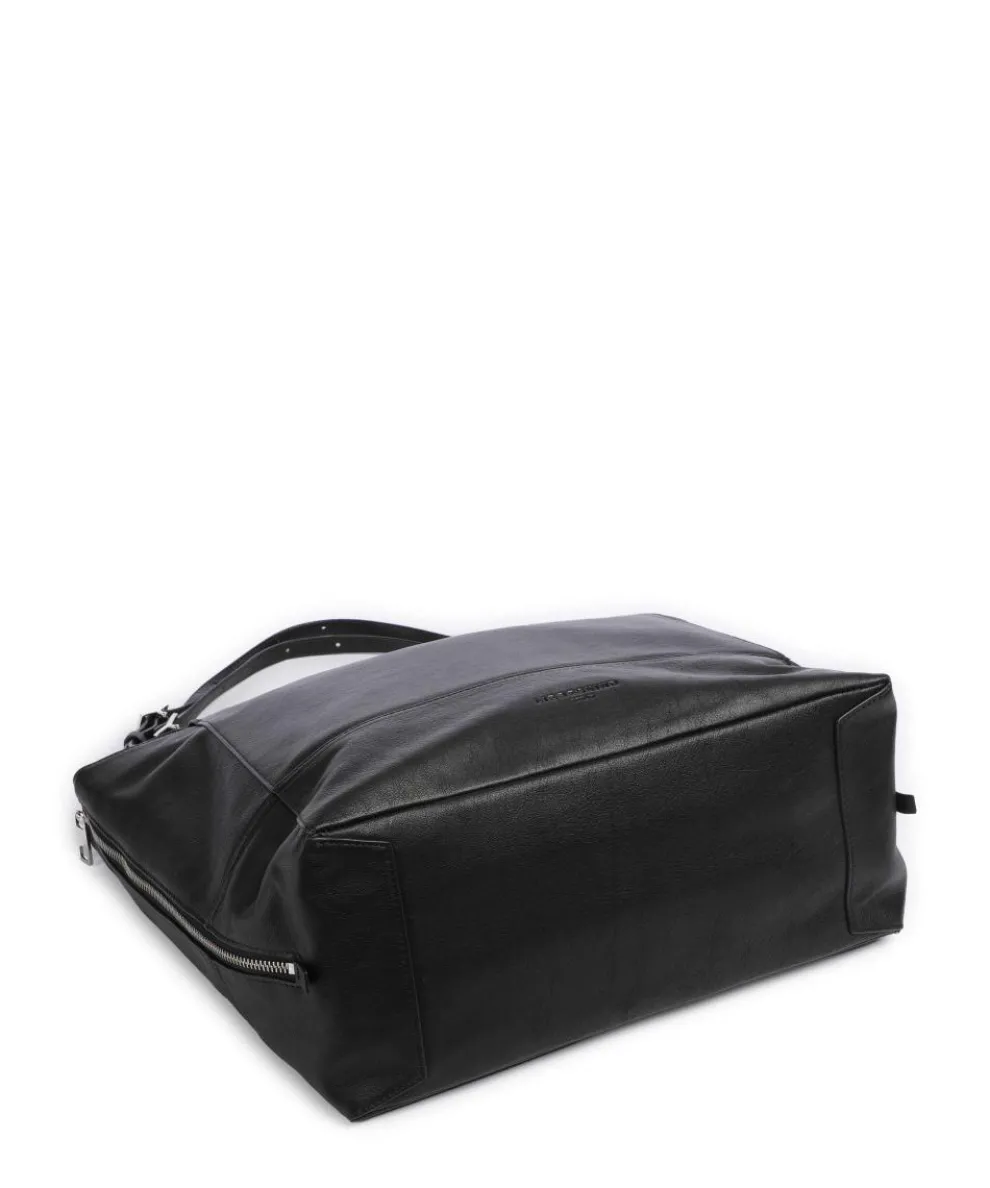 Lou 2 3D Leather L Tote bag grained cow leather black