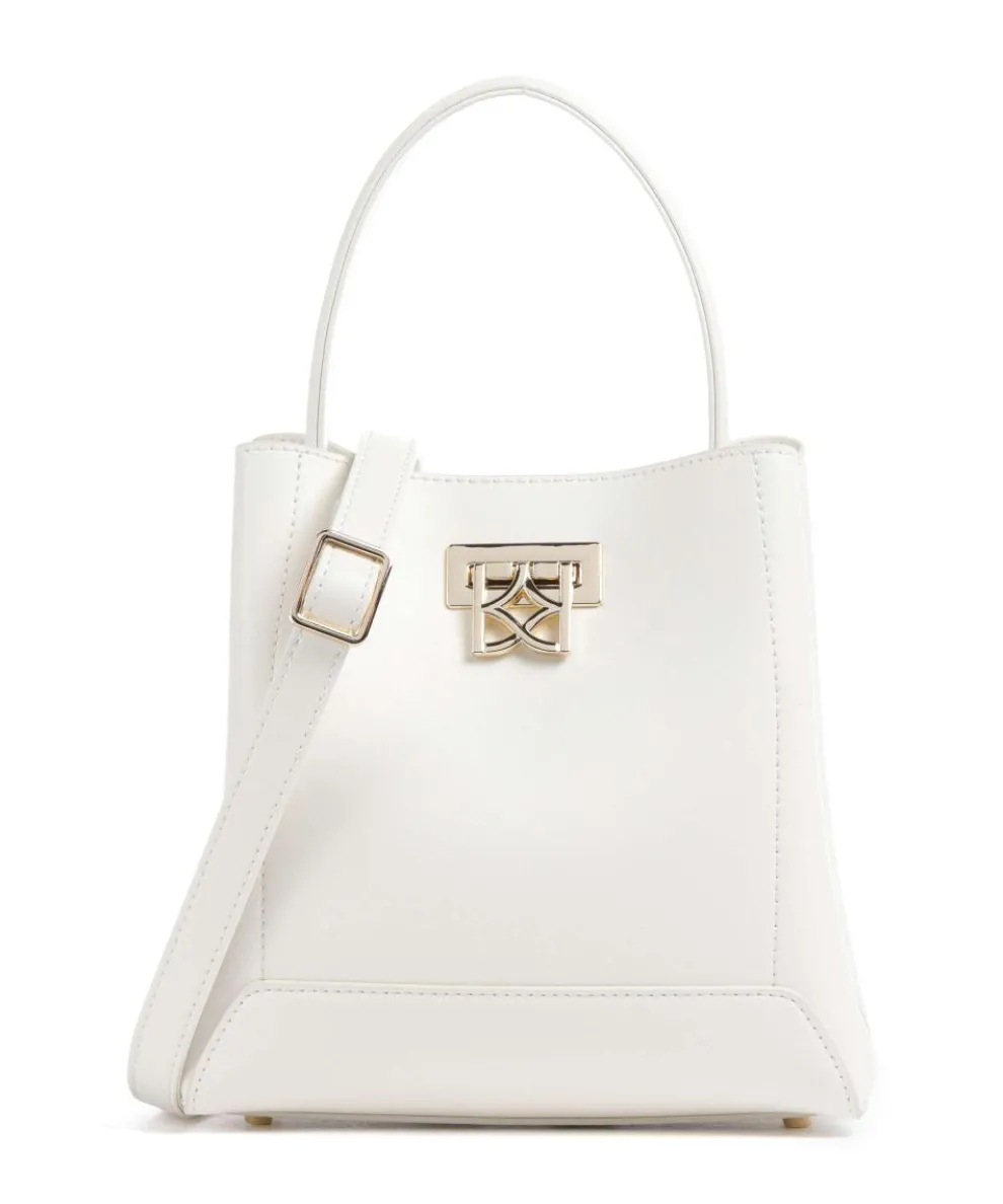 Laurie S Handbag fine grain cow leather cream