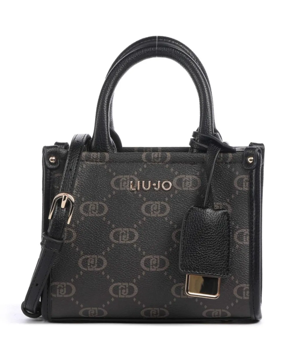 Ridhi XS Crossbody bag imitation leather brown/black