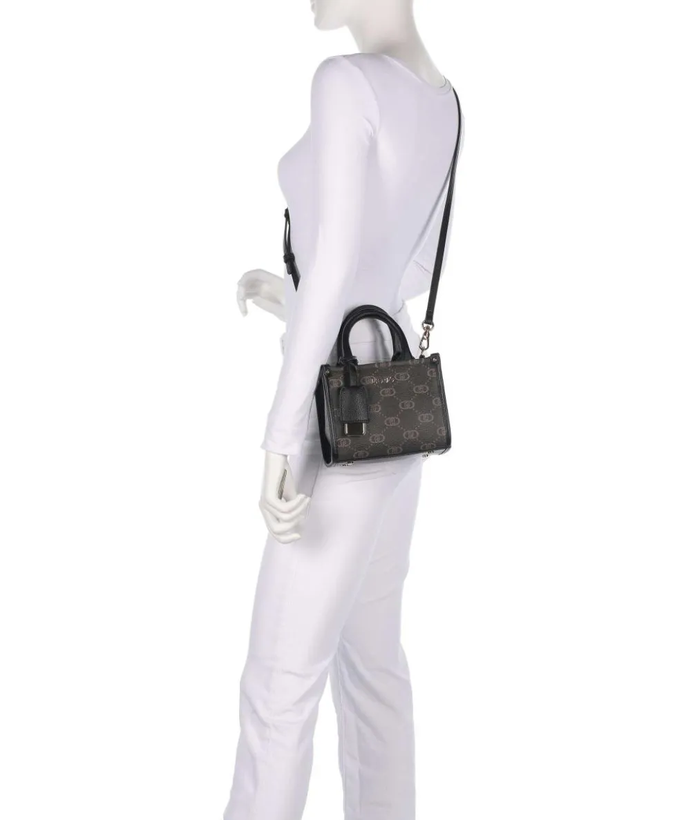 Ridhi XS Crossbody bag imitation leather brown/black