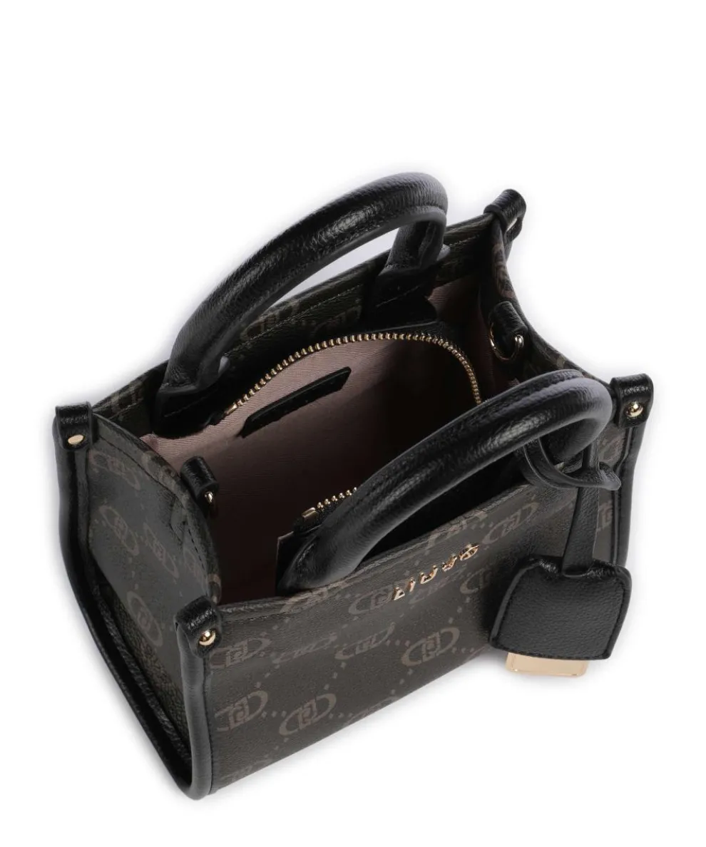 Ridhi XS Crossbody bag imitation leather brown/black