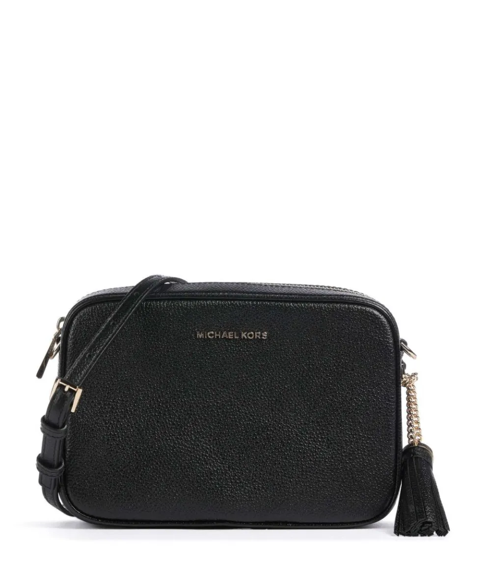 Jet Set Crossbody bag grained cow leather black