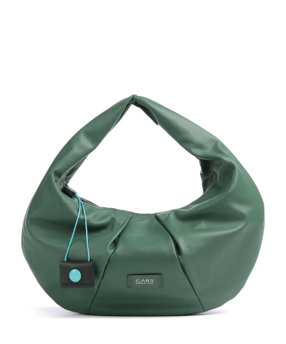 Oregon Magnon Hobo bag softly grained calfskin dark green