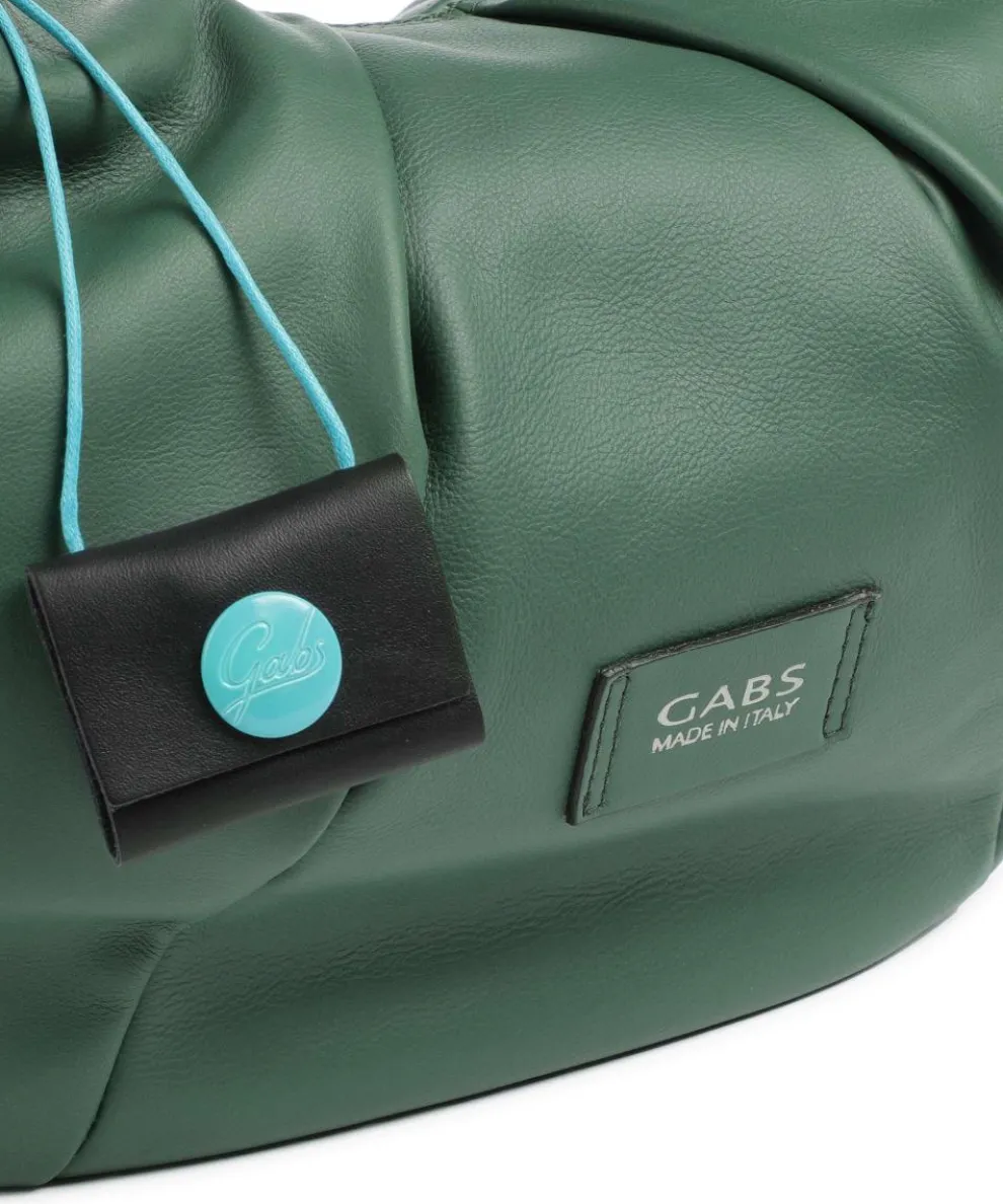 Oregon Magnon Hobo bag softly grained calfskin dark green