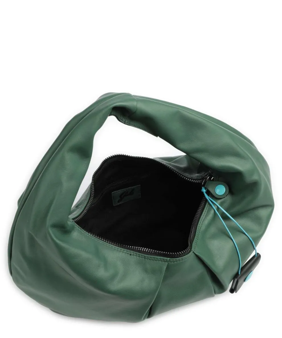Oregon Magnon Hobo bag softly grained calfskin dark green