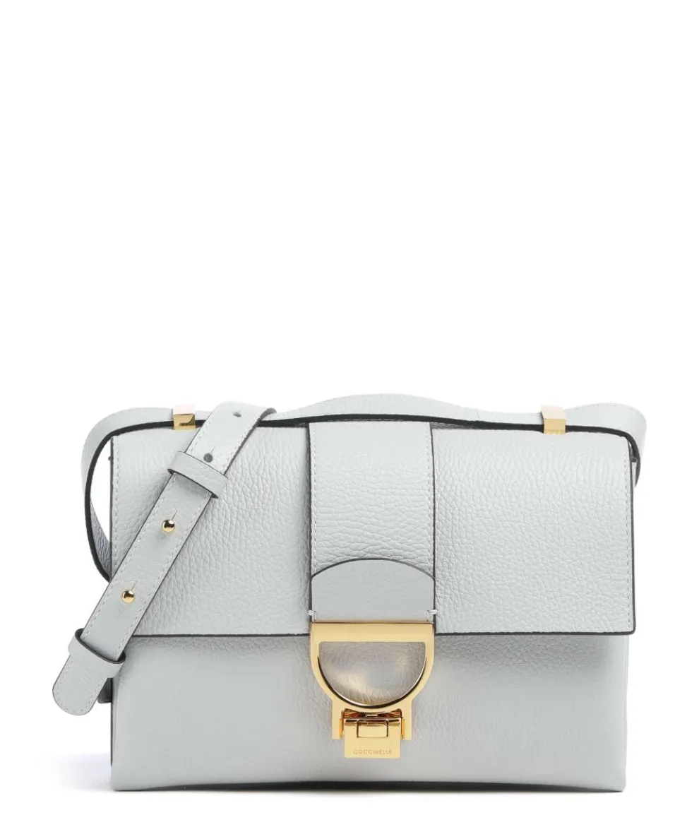 Arlettis Shoulder bag grained leather light blue