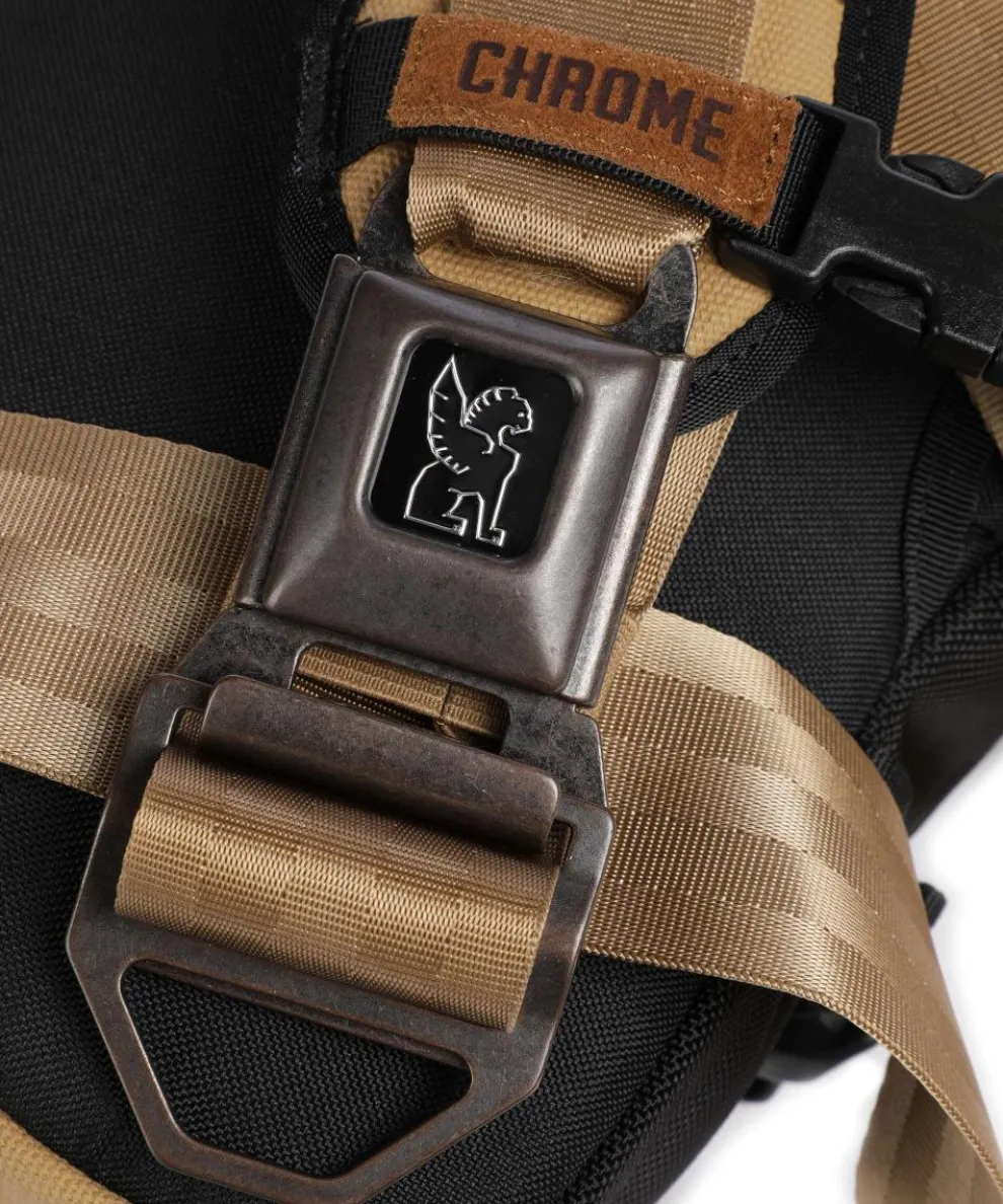 Kadet Suede Fanny pack cotton, brushed leather light brown