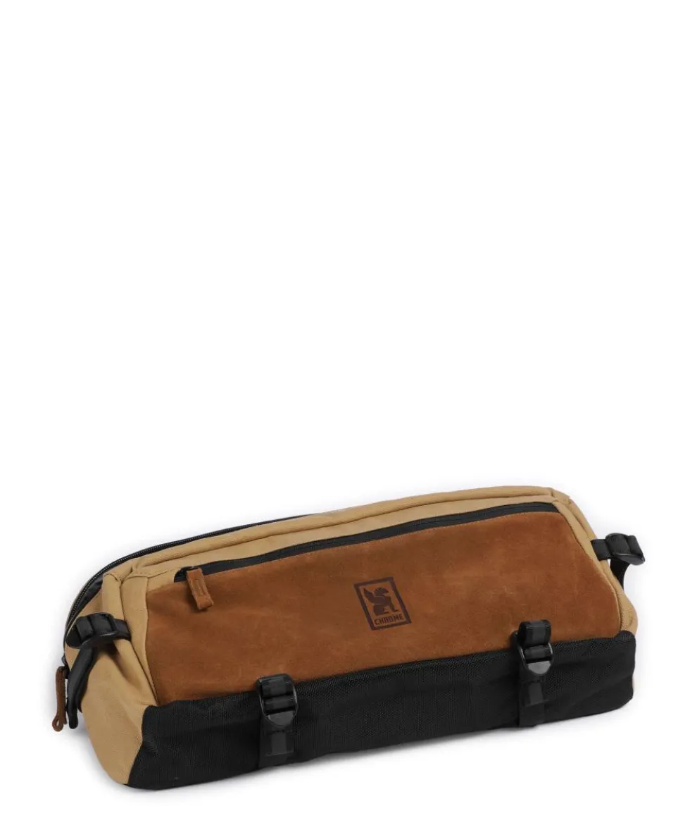 Kadet Suede Fanny pack cotton, brushed leather light brown