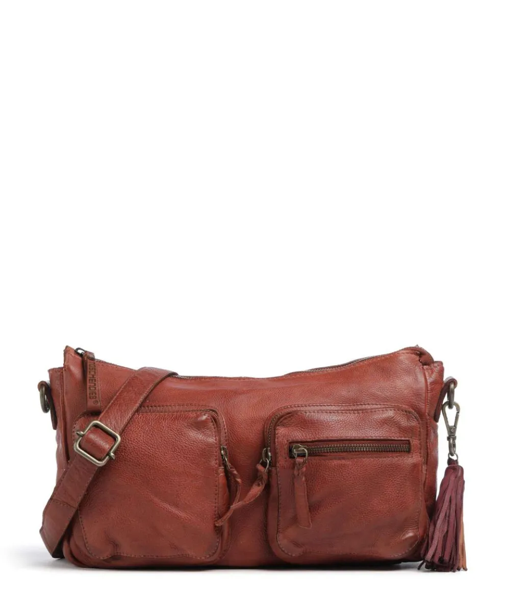 Kaisterstrasse 5 Crossbody bag grained cow leather brown