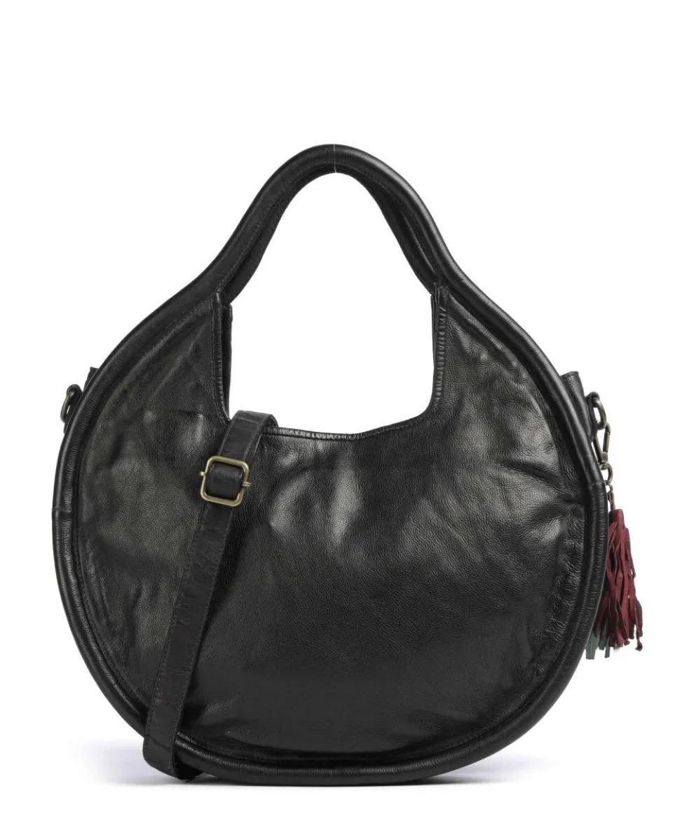 Kaisterstrasse 1 Handbag grained cow leather black