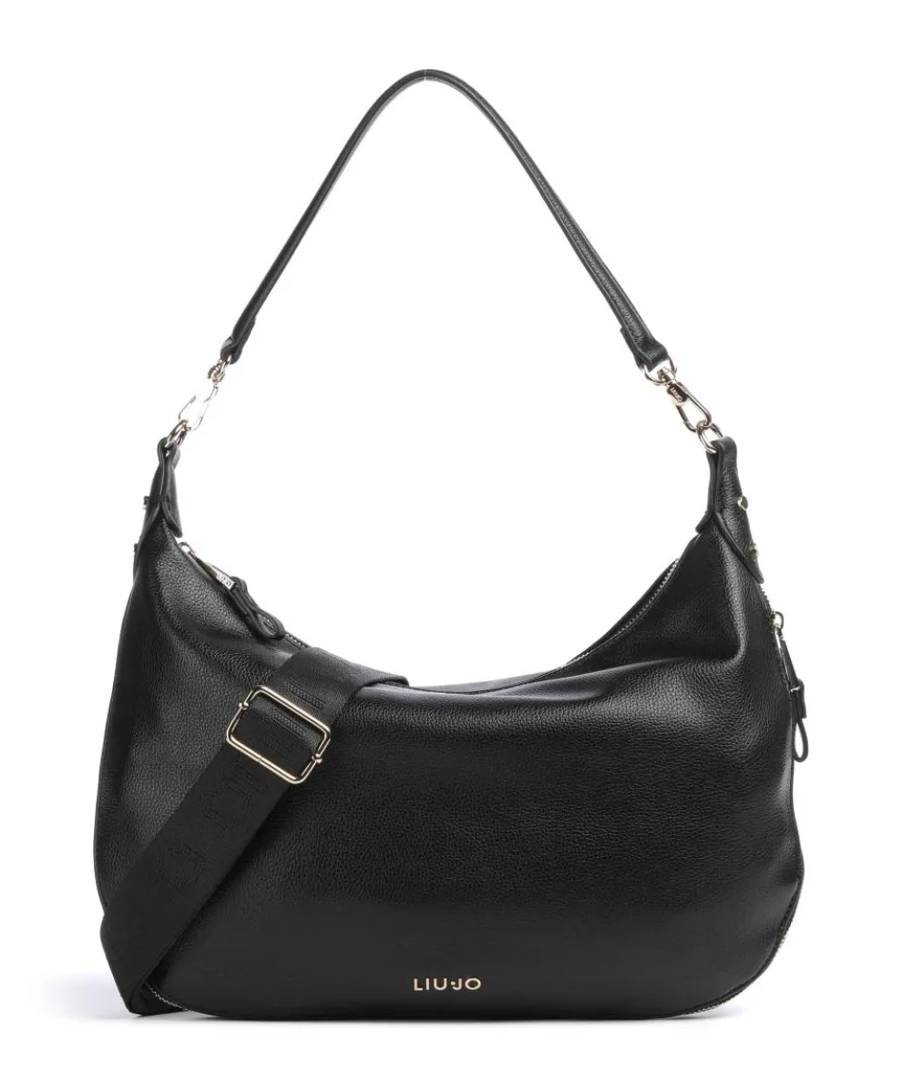 Kaliska L Hobo bag imitation leather black