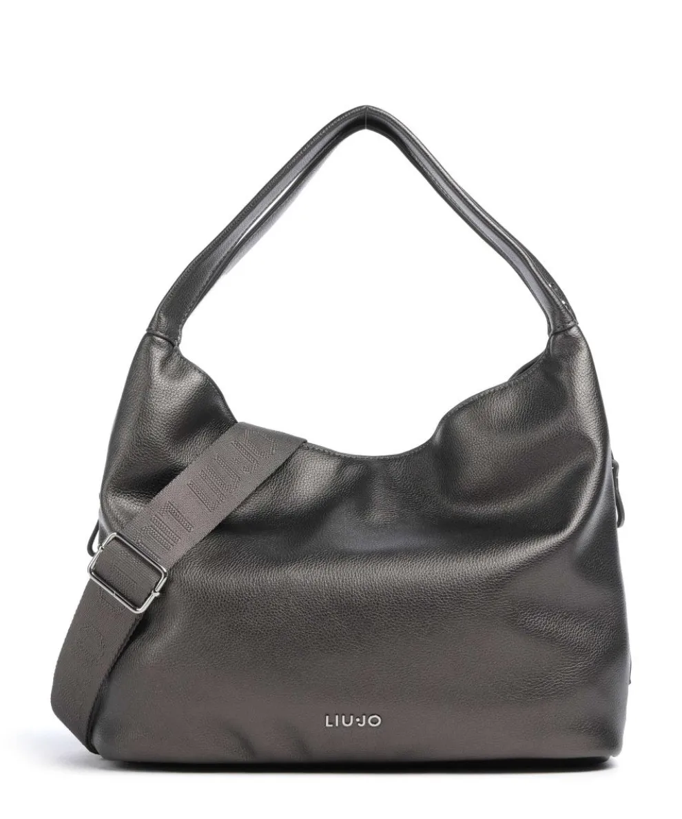 Kaliska M Hobo bag imitation leather dark grey