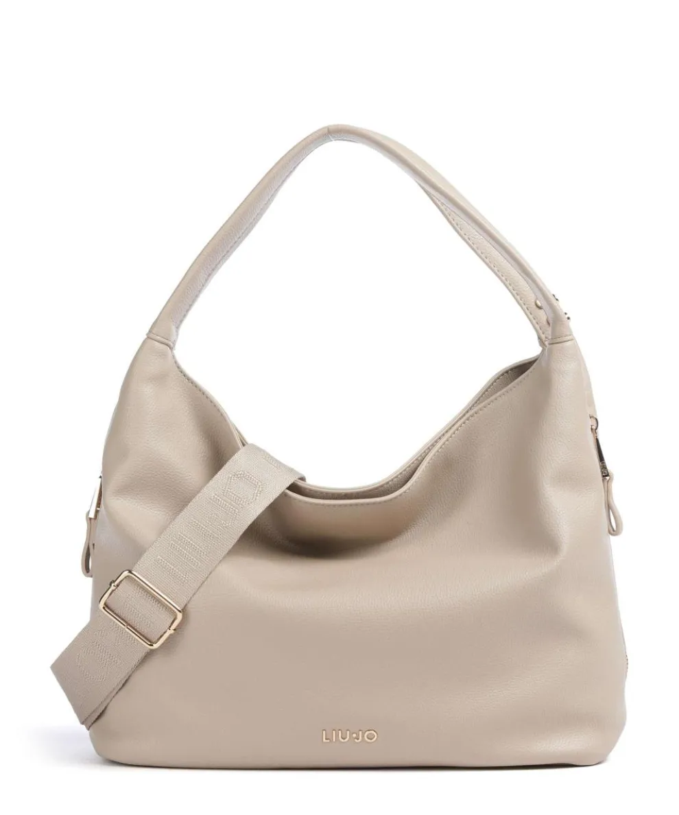 Kaliska M Hobo bag imitation leather beige