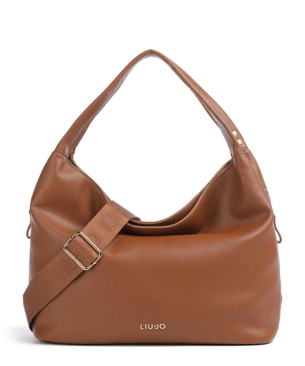 Kaliska M Hobo bag imitation leather brown