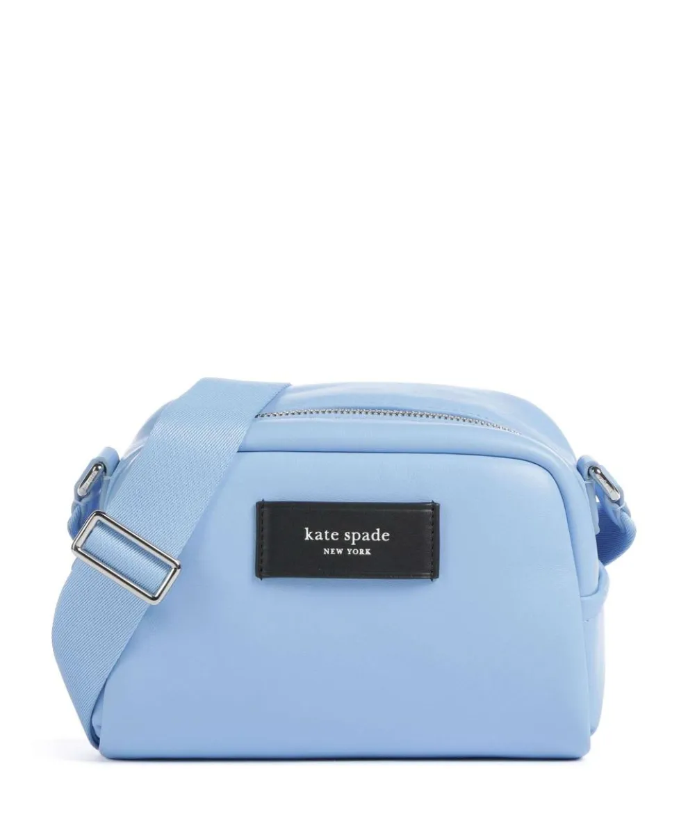 Katy Crossbody bag soft cow leather light blue