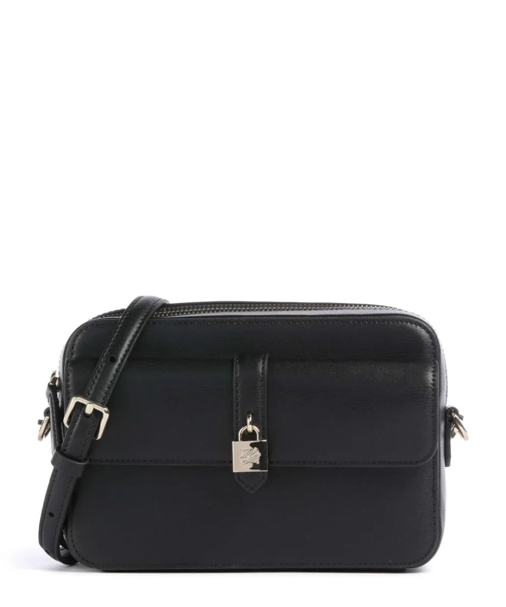 K/Autograph Crossbody bag fine grain cow leather black
