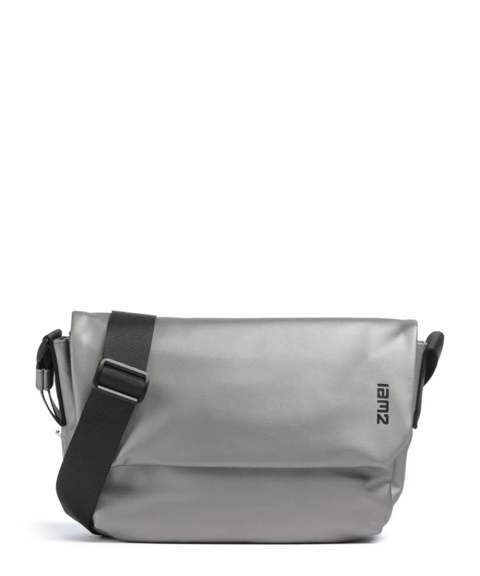 Cargo Messenger bag imitation leather grey