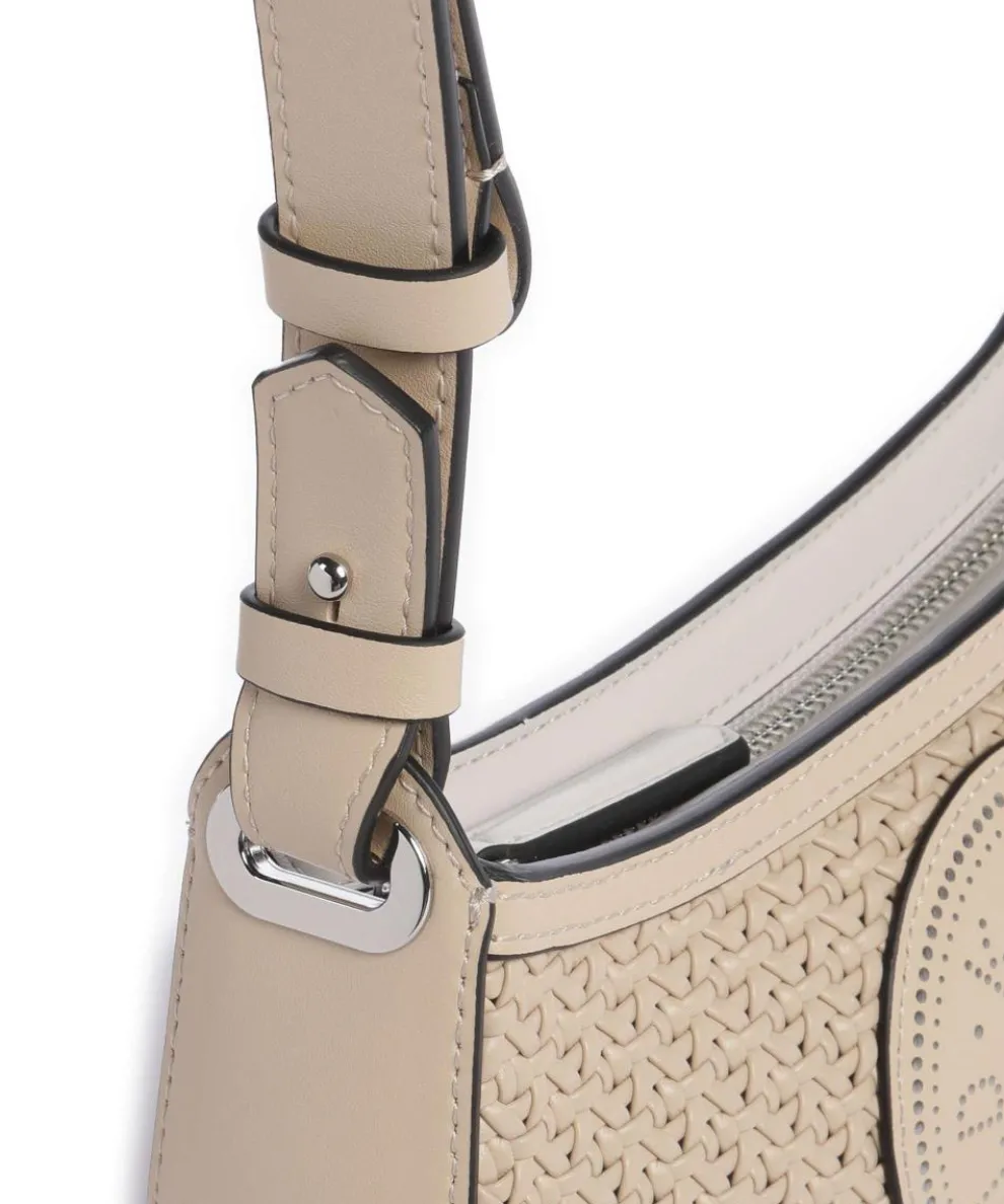 K/Circle Shoulder bag fine grain cow leather beige