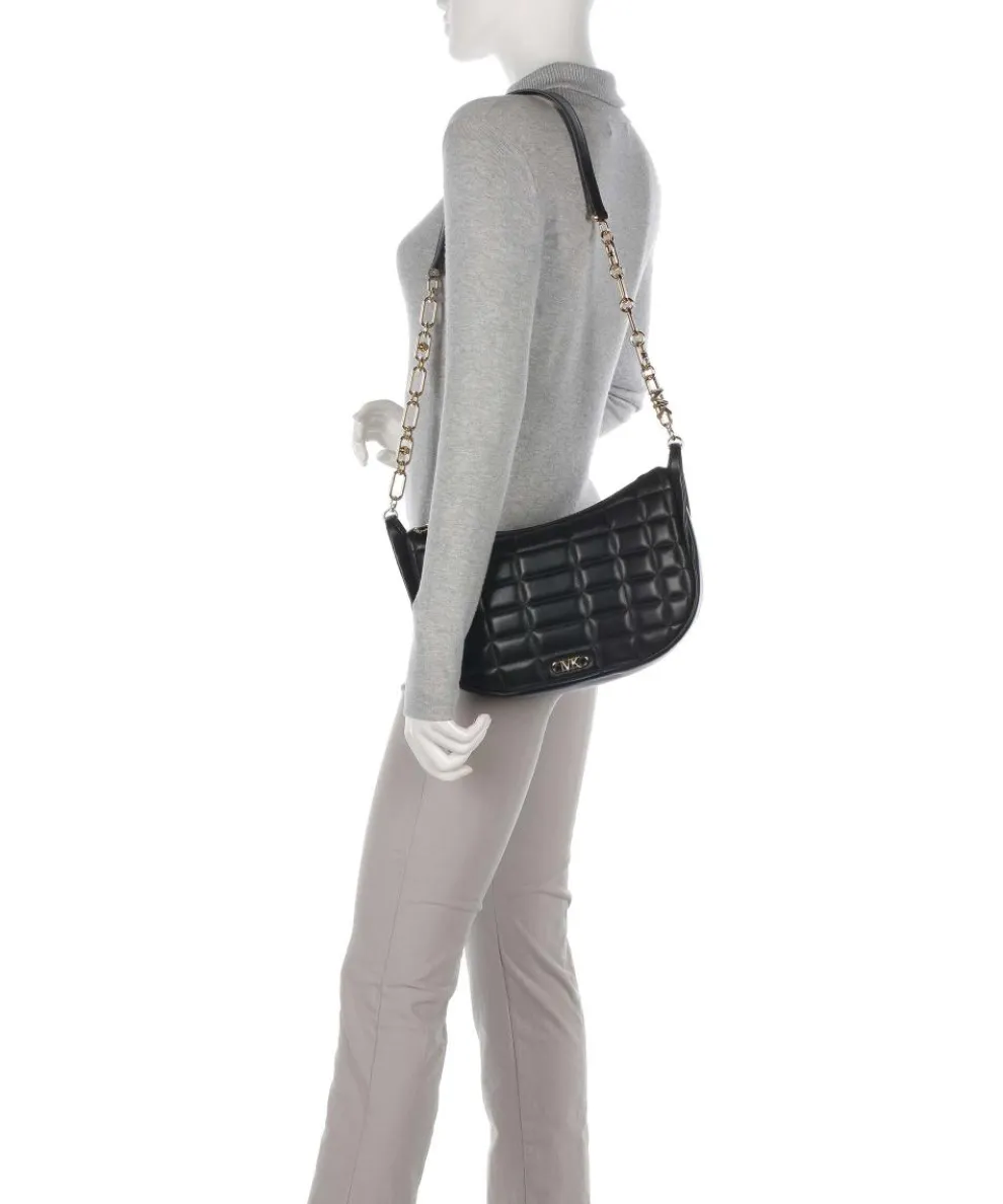 Kendall Hobo bag lamb leather black