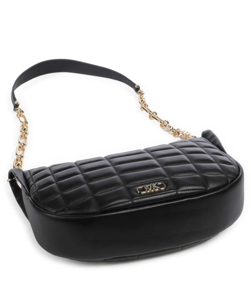 Kendall Hobo bag lamb leather black