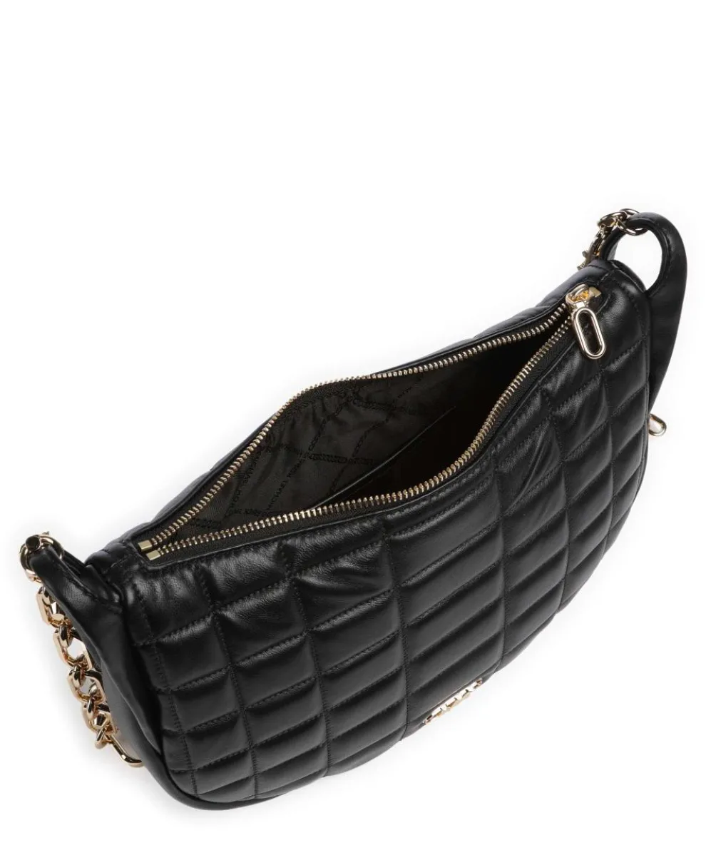 Kendall Hobo bag lamb leather black