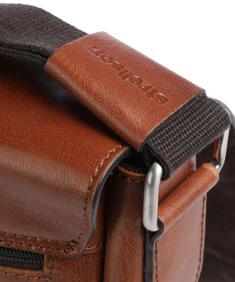 Kenley Jeremy Briefcase 15″ buffalo leather cognac